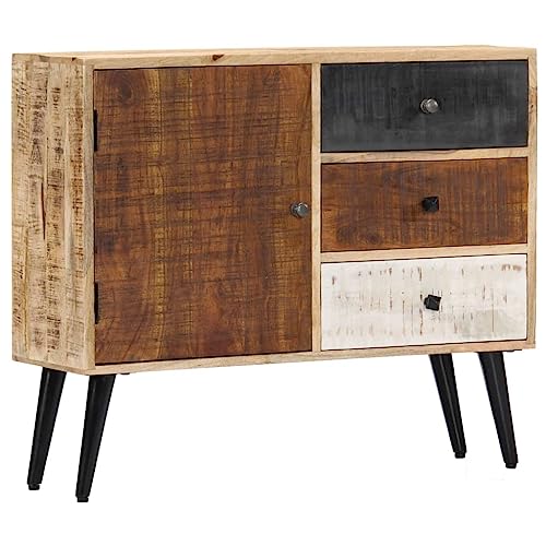 ChicAbode Sideboard 88×30×73 cm Mango-Massivholz von ChicAbode