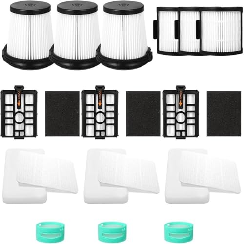Filter-Ersatz-Set, Filter-Set für Shark IW3511 Detect Pro schnurlosen Staubsauger, einfach zu ersetzen und zu installieren von ChicBosom