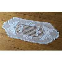 40 X 102 cm, Gehäkeltes Tischset Oder Vintage-Tischläufer 40 X 102 cm, Gehäkeltes Tischset Oder Vintage-Tischläufer von ChicMemere