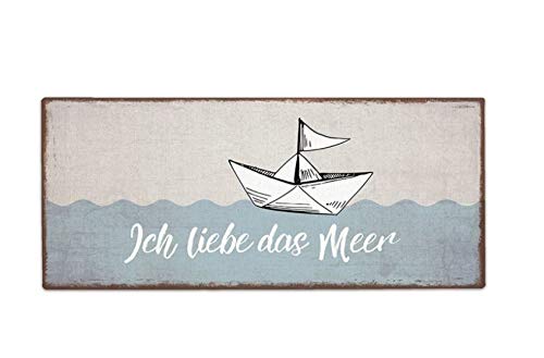LaVida Magnet f?r Dich 10 x 5 cm Ich liebe das Meer von chic.mic