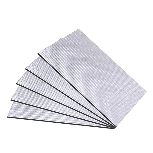 ChicSoleil 5 pcs Auto Dämmmatte Selbstklebende Isolierung Matte 0,225 m² Wärmedämmung Schalldämmung Baumwolle Dämmschaummatte Isoliermatte Lärmschutz 10mm x 25cm x 18cm,silber ChicSoleil 5 pcs Auto Dämmmatte Selbstklebende Isolierung Matte 0,225 m² Wärmedämmung Schalldämmung Baumwolle Dämmschaummatte Isoliermatte Lärmschutz 10mm x 25cm x 18cm,silber von ChicSoleil
