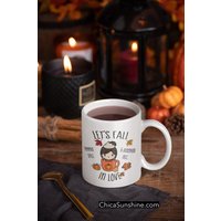 Geschenke Für Herbst Kaffeetasse, November Oktober September Geburtstag, Lets Fall in Love Gemütliche von ChicaSunshineShop
