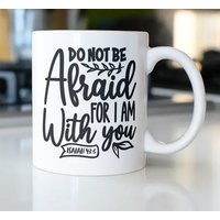 Glaube Religiöse Jesus Zitate Bibel Schrift Kaffeebecher, Tasse Für Sie Oder Ihn Jesaja 435 von ChicaSunshineShop