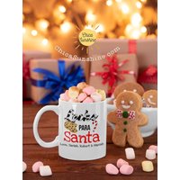 Tasse Kaffee Zu Weihnachten, Geschenke Vor Weihnachtsessen, Frohe Weihnachten Heilige Jungen Mädchen von ChicaSunshineShop
