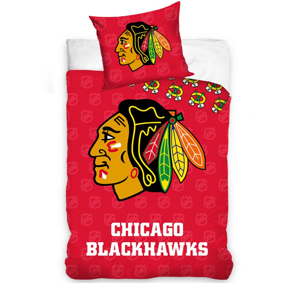 Chicago Blackhawks Bettwäsche Chicago Blackhawks Bettwäsche 135 x 200 cm von Chicago Blackhawks