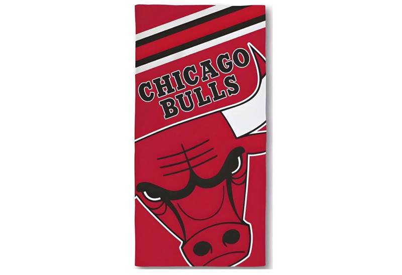 Chicago Bulls Strandtuch Mikrofaser 140x70 – Leichtes Badehandtuch für Meer & Pool von Chicago Bulls