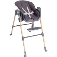 Chicco Hochstuhl "Polly Essential Coal" () mit Essbrett von Chicco