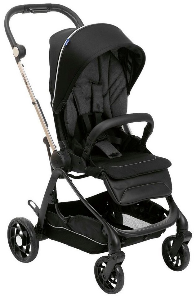 Chicco Kombi-Kinderwagen Kinderwagen One4ever, pirate black, mit zwei Sitzen von Chicco