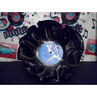 Schwanensee Upcycled Schallplatte Schüssel/Schmuckstück Dish 3D Wand Kunst Shabby Chic Art Deco Oldies Musik Dekor Aufbewahrung Party Tablett/Home von ChickWithManyHats