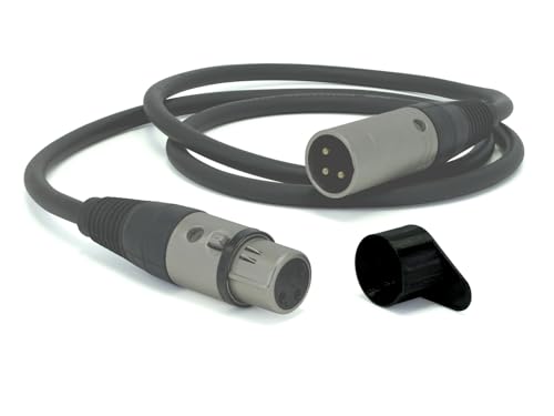 Chicken Cooper Abdeckung für XLR Kabel Buchse Stecker, schnelle sichere Handhabung, Mikrofon Stecker Schutz, Konzert Bühne Schutz Spritzwasser Schmutz Staub (XLR Female, 10, Stück) von Chicken Cooper