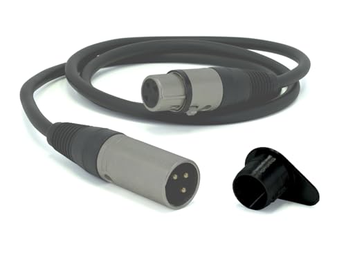 Chicken Cooper Abdeckung für XLR Kabel Buchse Stecker, schnelle sichere Handhabung, Mikrofon Stecker Schutz, Konzert Bühne Schutz Spritzwasser Schmutz Staub (XLR Male, 10, Stück) von Chicken Cooper