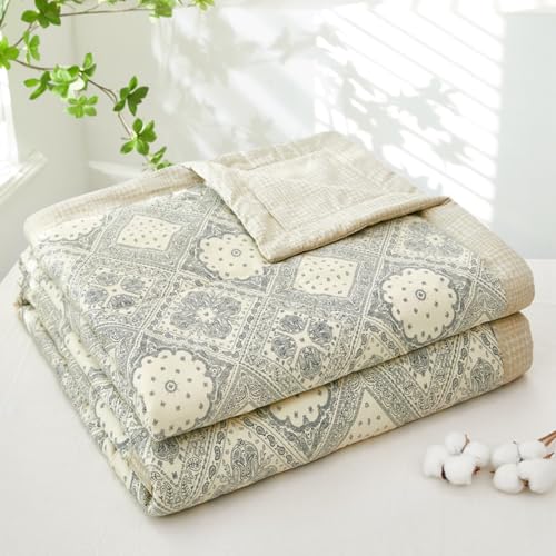 Chickwin Gesteppte Tagesdecke, 4.5 tog Tagesdecken Bettüberwurf Weich Komfortabel Mikrofaser Bettüberwürfe Sofa Überwurfdecke Kuscheldecke für Einzelbett Doppelbett (Europäisch Stil,150x200cm) von Chickwin