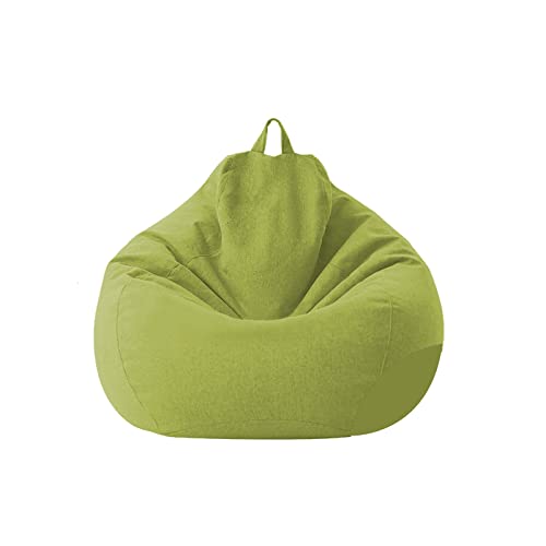 Chickwin Sitzsack ohne Füllung für Erwachsene und Kinder, Sitzkissen Bodenkissen Kissen Sessel BeanBag Sitzsäcke für Outdoor & Indoor Gaming Entspannen (Grün,70x80cm) von Chickwing