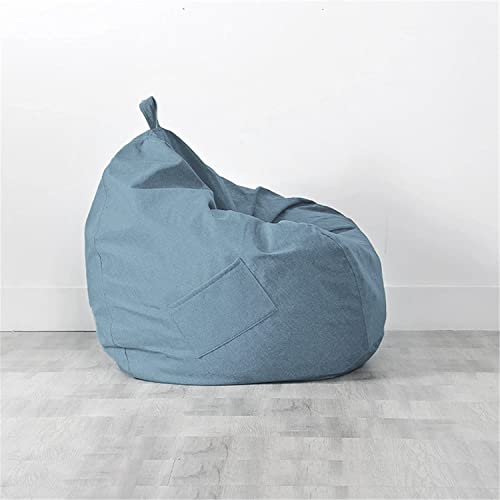 Chickwin Sitzsack ohne Füllung für Erwachsene und Kinder, Sitzkissen Bodenkissen Kissen Sessel BeanBag Sitzsäcke für Outdoor & Indoor Gaming Entspannen (Grün Blau,90x100cm) von Chickwing