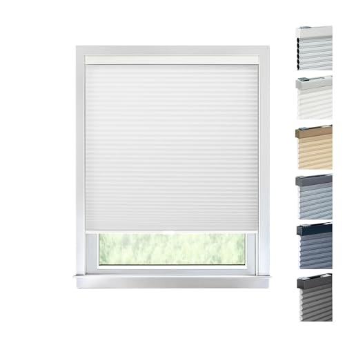 CHICOLOGY Sichtschutzrollo, einzellig, Polyester, Metall-Kunststoff, Morgennebel, 71,1 x 213,4 cm (B x H) von Chicology