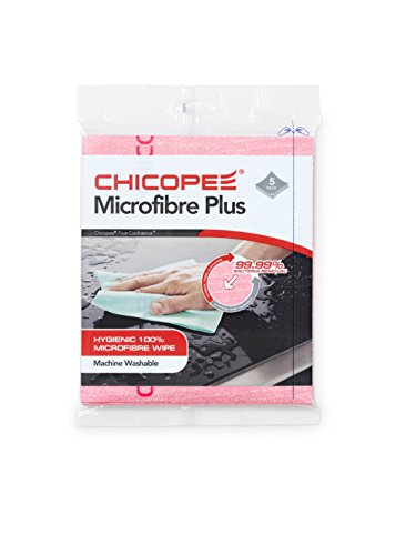 Chicopee 74722 Microfibre Plus Tuch, Rot (5-er Pack) von Chicopee