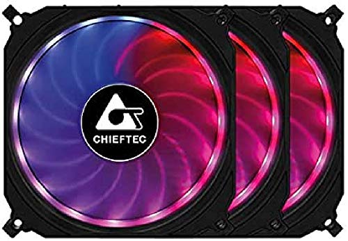 Case Fan 120mm 3-RGB Set/TORNADO CF-3012-RGB Chieftec von Chieftec