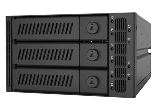 Chieftec CMR-2131SAS Enclosure HDD/SSD 2.5/3.5" Schwarz Speichergehäuse von Chieftec