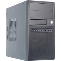 Chieftec CT-04B-OP Mini-Tower PC-Gehäuse Schwarz von Chieftec