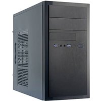 Chieftec HT-01B-OP Mini-Tower PC-Gehäuse Schwarz von Chieftec