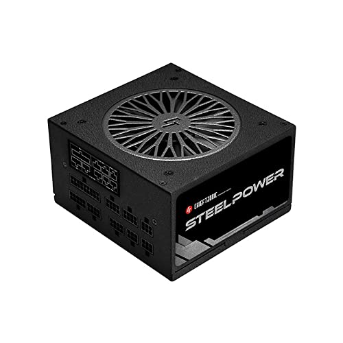 Chieftronic BDK-650FC 650W PC-Netzteil, schwarz, 4x PCIe, Kabel-Management von Chieftec