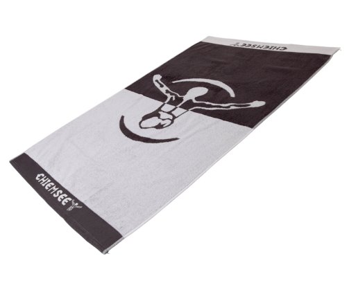 Chiemsee Jumper Sporttuch Handtuch Duschtuch 60 x 110cm grau von Chiemsee