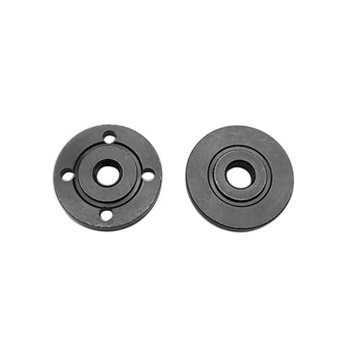 Chiffonade 1 Paar Winkelschleifer, Innen-Außenflanschmutter, passend für Trennscheiben mit 20 mm und 22 mm Bohrung, Gewindeersatzwerkzeug Chiffonade 1 Paar Winkelschleifer, Innen-Außenflanschmutter, passend für Trennscheiben mit 20 mm und 22 mm Bohrung, Gewindeersatzwerkzeug von Chiffonade