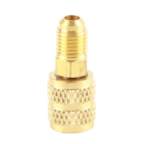 Chiffonade R410A A/C-Adapter, 1/4 Zoll SAE-Stecker auf 5/16 Zoll SAE-Buchse für Mini-Split-HVAC-Systeme, Kühlzubehör Chiffonade R410A A/C-Adapter, 1/4 Zoll SAE-Stecker auf 5/16 Zoll SAE-Buchse für Mini-Split-HVAC-Systeme, Kühlzubehör von Chiffonade