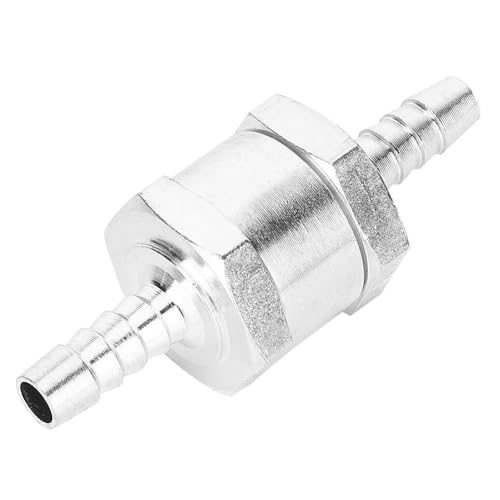 Chiffonade Rückschlagventil für Kraftstoff, Aluminiumlegierung, 6 mm, Kraftstoffsteuerung, Einweg, für Benzin, Wasser, Öl Chiffonade Rückschlagventil für Kraftstoff, Aluminiumlegierung, 6 mm, Kraftstoffsteuerung, Einweg, für Benzin, Wasser, Öl von Chiffonade