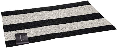 Chilewich Fußmatte Large Stripe Black/White 46 x 71 cm von Chilewich