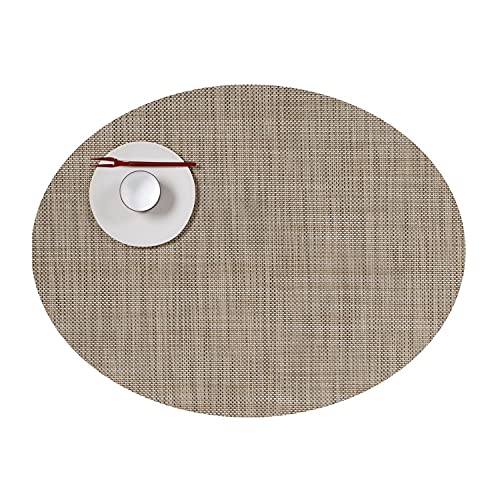 Chilewich Placemat Mini Basketweave Oval - Linen Chilewich Placemat Mini Basketweave Oval - Linen von Chilewich