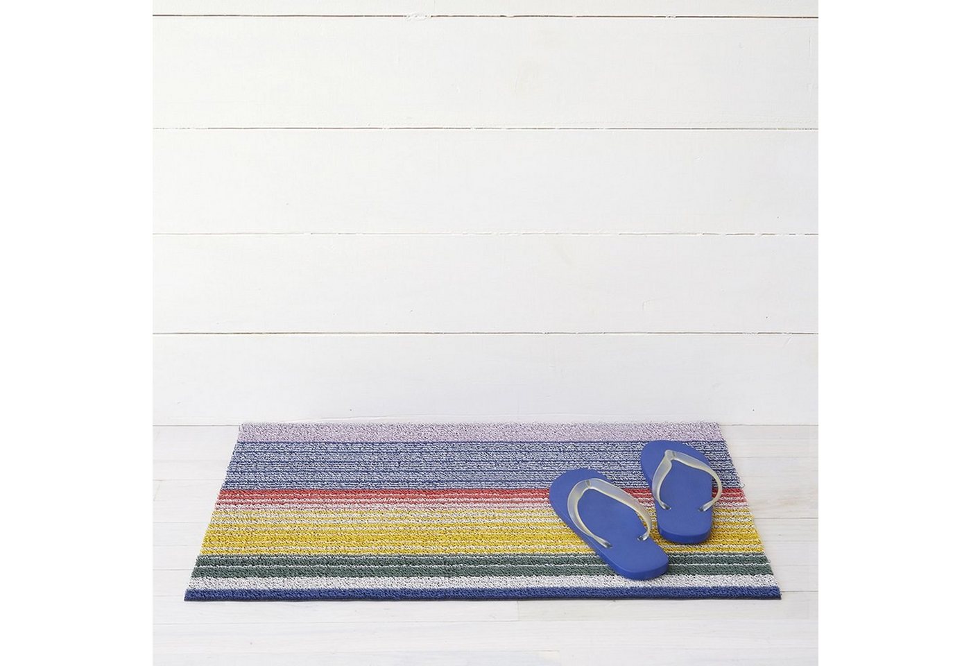 Fußmatte Pop Stripe Multi 46 x 71 cm, Chilewich, rechteckig von Chilewich