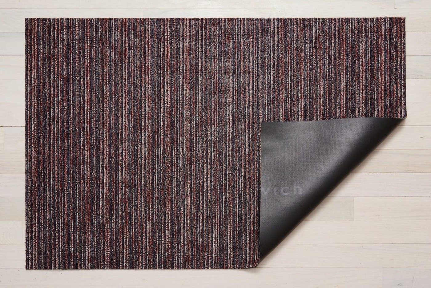 Fußmatte Skinny Stripe Mulberry 61 x 91 cm, Chilewich, rechteckig von Chilewich