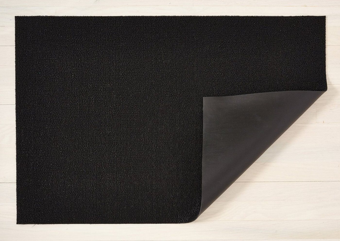 Fußmatte Solid Black 61 x 91 cm, Chilewich, rechteckig von Chilewich