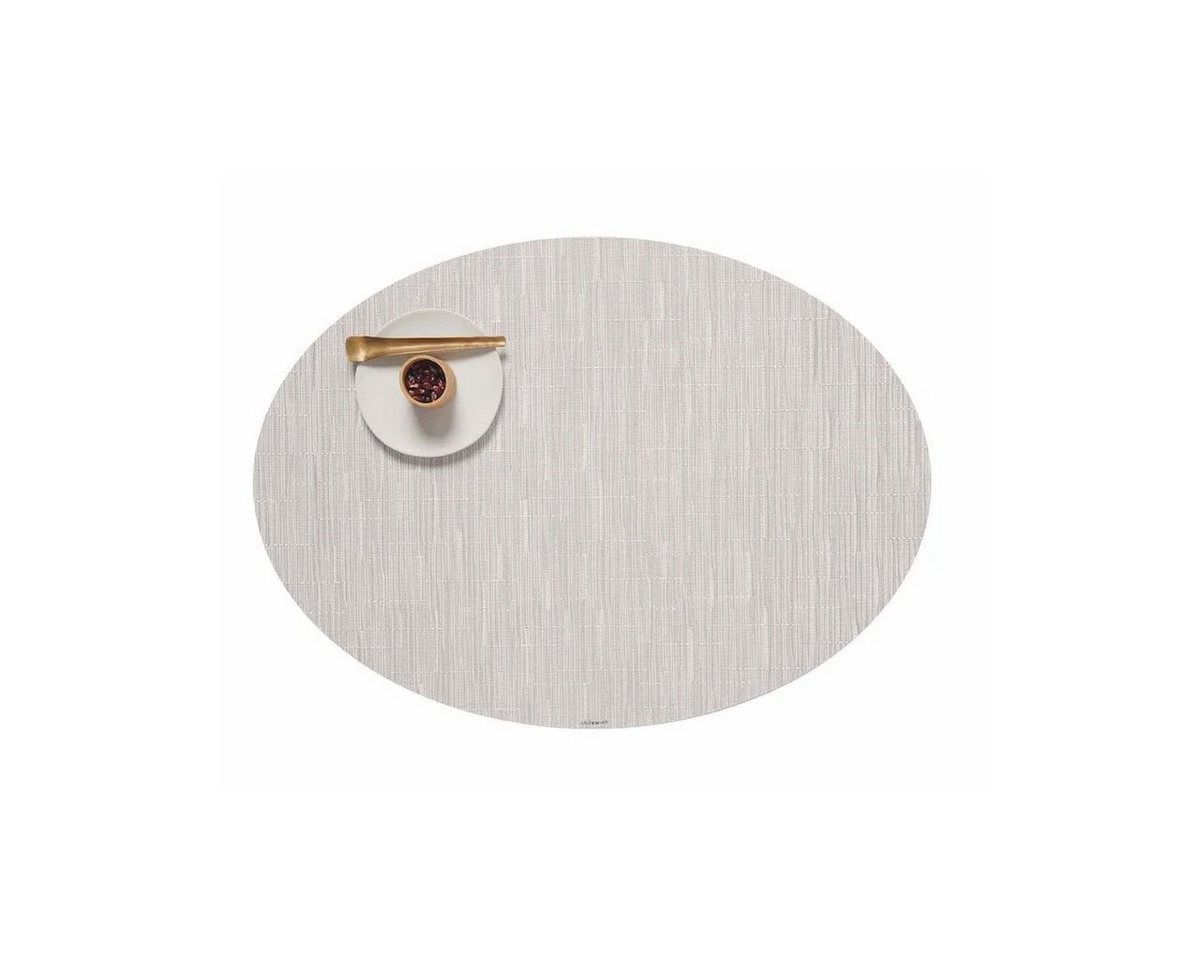 Platzset, Chilewich - Bamboo Tischset oval, Coconut, 36 x, Chilewich, (Packung) von Chilewich