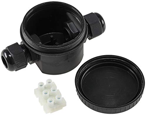 Kabelverbinderdose, 2 Anschlüsse, IP66 12V bis 230V, wasserdicht Kabelverbinderdose, 2 Anschlüsse, IP66 12V bis 230V, wasserdicht von ChiliTec