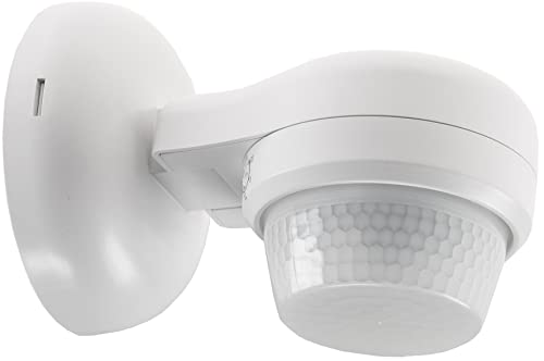 Bewegungsmelder Aufputz-Bewegungsmelder Wandbewegungsmelder 360° IP65 Innen Aussen Feuchtraum Led Geeignet Weiß von ChiliTec