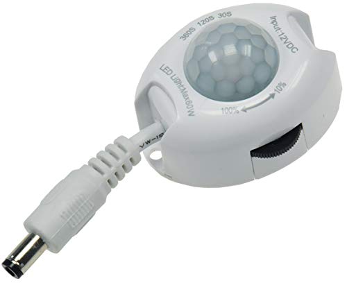 Bewegungsmelder mit Dimmfunktion 10-100% für 12V 1-60Watt LED geeignet 120° Erfassung Bewegungsmelder mit Dimmfunktion 10-100% für 12V 1-60Watt LED geeignet 120° Erfassung von ChiliTec