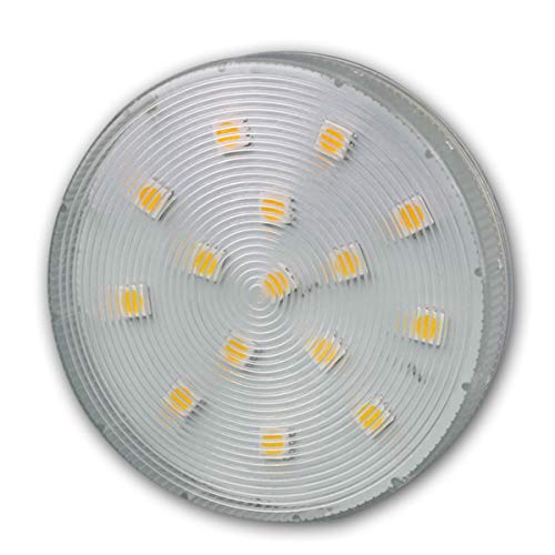 5 Stück LED Leuchtmittel 3W GX53 "XH 25" warmweiß 220lm, GX53 LED Strahler, 230 Volt LED Spot von ChiliTec