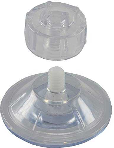 ChiliTec 5X Saugnapf mit Rändelmutter Schraube M8 Ø 47mm Runde Saugnäpfe wiederverwendbar wasserfest für Handtuch Fensterschmuck Transparent ChiliTec 5X Saugnapf mit Rändelmutter Schraube M8 Ø 47mm Runde Saugnäpfe wiederverwendbar wasserfest für Handtuch Fensterschmuck Transparent von ChiliTec