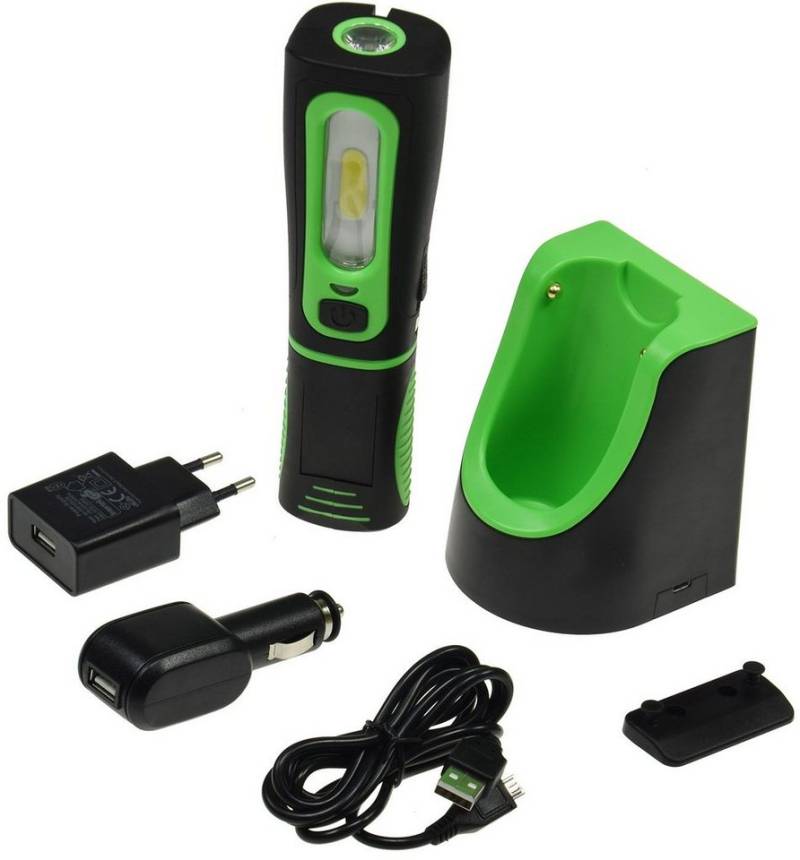 ChiliTec Arbeitsleuchte LED Stableuchte IP44 mit Akku & Ladestation ChiliTec Arbeitsleuchte LED Stableuchte IP44 mit Akku & Ladestation von ChiliTec