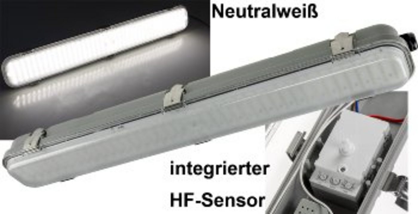 ChiliTec Außen-Deckenleuchte HORTA" 18W, neutralweiß, 1562lm, 100x100mm, wassergeschützt, neutralweiß" von ChiliTec