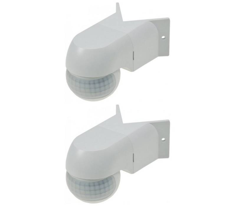 ChiliTec Bewegungsmelder 2er Set Aufputz Eck Bewegungsmelder Eckmontage von ChiliTec