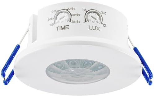 ChiliTec Bewegungsmelder IP65 Decke Einbau Unterputz 360° Deckenbewegungsmelder Innen Aussen Feuchtraum Led Geeignet Weiß ChiliTec Bewegungsmelder IP65 Decke Einbau Unterputz 360° Deckenbewegungsmelder Innen Aussen Feuchtraum Led Geeignet Weiß von ChiliTec