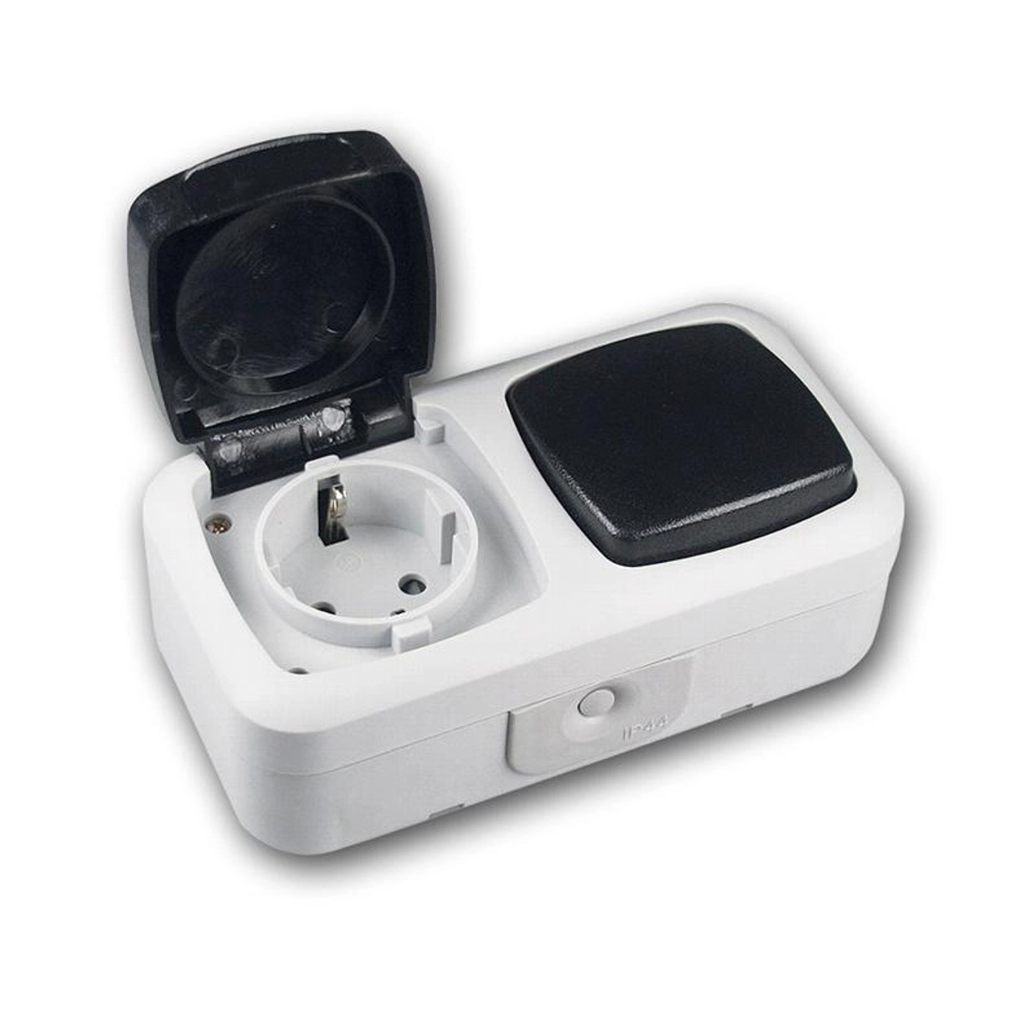 ChiliTec Feuchtraum Kombi SchalterSteckdose IP44 250V h ChiliTec Feuchtraum Kombi SchalterSteckdose IP44 250V h von ChiliTec