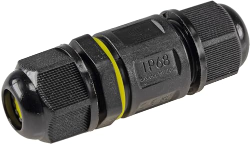 ChiliTec Kabelverbinder Wasserdicht 3-polig IP68 230V Verteilerdose für Kabel 6-11mm, Schraubanschluss ChiliTec Kabelverbinder Wasserdicht 3-polig IP68 230V Verteilerdose für Kabel 6-11mm, Schraubanschluss von ChiliTec