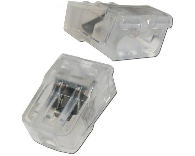 ChiliTec Klemmen 100 x Dosenklemmen, 3-polig, 1-2,5mm² transparent von ChiliTec