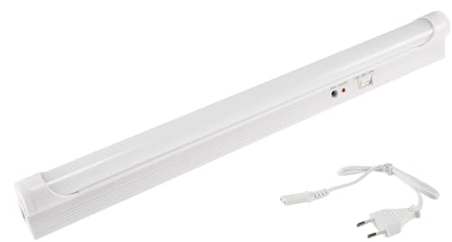 ChiliTec LED Notleuchte Akku 9Watt 230V 40x4x3cm Automatisches einschalten bei Stromausfall Notbeleuchtung mit Schalter Weiß von ChiliTec