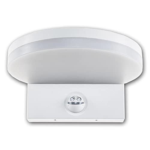 ChiliTec LED Außenlampe mit Bewegungsmelder 15 Watt 1569 Lumen Sensor 9m IP65 Wandlampe für Haus Garten Licht Weiß von ChiliTec