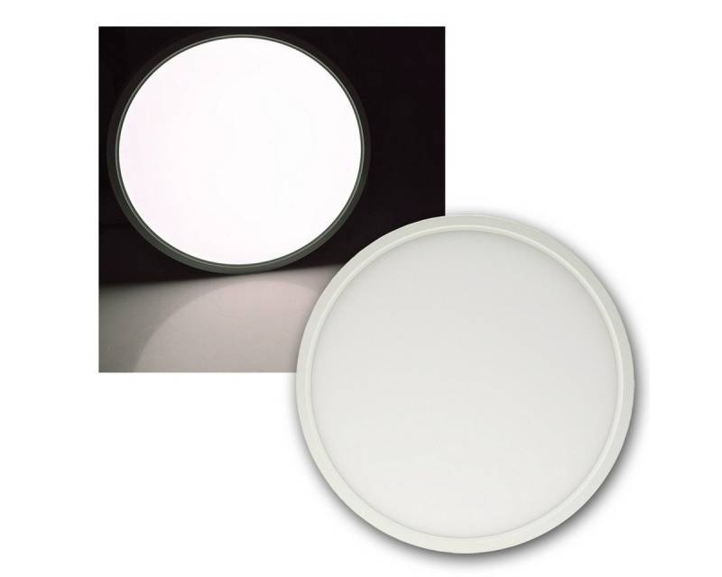 ChiliTec LED Deckenleuchte LED Deckenleuchte Santano 24W Ø30cm 2350lm neutral, warmweiß ChiliTec LED Deckenleuchte LED Deckenleuchte Santano 24W Ø30cm 2350lm neutral, warmweiß von ChiliTec